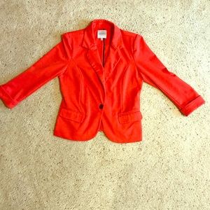 3/4 sleeve blazer, non iron.
